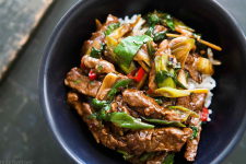 Bò chiên thái lan
